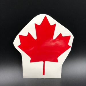 Maple Leaf Adhesive Vinyl Decal